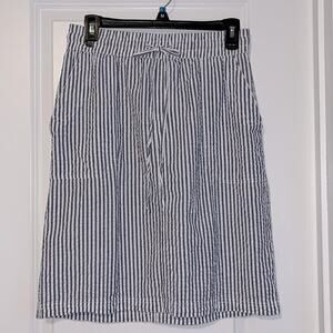 SW New York Seersucker Skirt